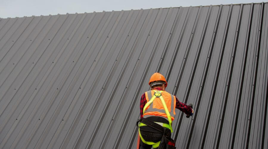 Professional metal roof installation in Wayne City, IL
